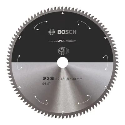 Obrázok produktu pre Bosch 2 608 837 782, Hliník, neželezitý kov, 30,5 cm, 3 cm, karbid volfrámu – špička, 1,8 mm, 5000 ot/min