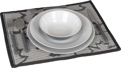 Immagine prodotto di Set di posate in acciaio inox - 24 pezzi - posate da campeggio - resistenti