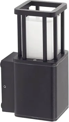 Produktbild von Lucande LED-Außenwandleuchte Dakil, schwarz, Aluminium