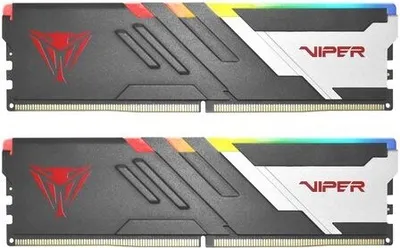 Zdjęcie produktu dla Patriot Memory Viper RGB PVVR532G640C32K, 32 GB, 2 x 16 GB, DDR5, 6400 MHz, 288-pin DIMM