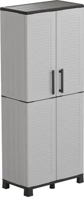 Image de Armoire Haute Polypropylène Family Résistance & Organisation Intérieure - Art Plast