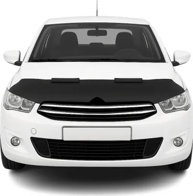 Obrázok produktu pre Ochrana kapoty pre Citroen C-Elysee 2012-2024 Vinylová maska na auto Čierna