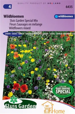 Produktbild von Sluis Garden Wildflowers Special Mix Seeds - Züchten Sie einen farbenfrohen, artenreichen Blumengarten