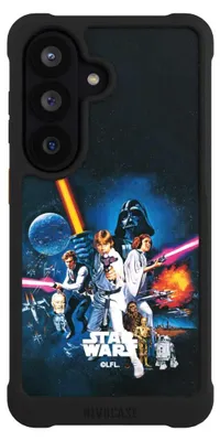 Produktbild von NIVOCASE Hülle für Samsung Galaxy S26  Stoßfeste Handyhülle NIVOmax Case Schwarz Episode IV Fanartikel Star Wars