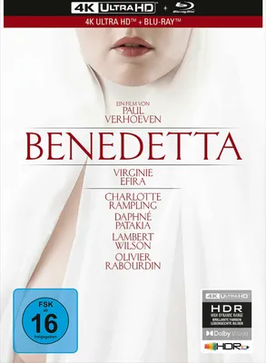 Produktbild von PLAION Benedetta (Mediabook A, UHD+Blu-ray), Film, Blu-ray, Deutsch, Französisch, 131 min, Benedetta, Drama