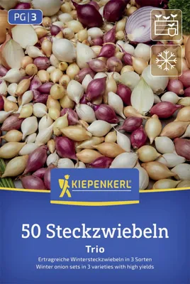 Produktbild von Kiepenkerl Wintersteckzwiebel Trio-Mix 50 Stück