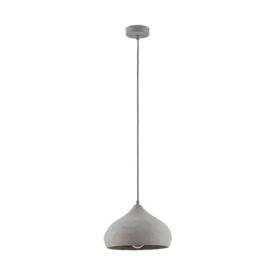 Produktbild von Lindby Pendelleuchte Morton, Ø 29 cm, grau, Beton, E27