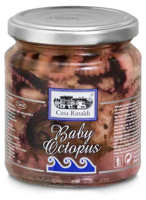 Image de Casa Rinaldi di Moscardini Baby poulpes à l'huile 280g