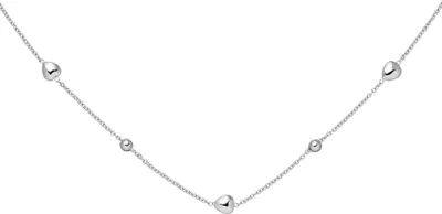 Produktbild von Collier Herz Kugel 925 Sterling Silber 45 cm Silberkette Federring