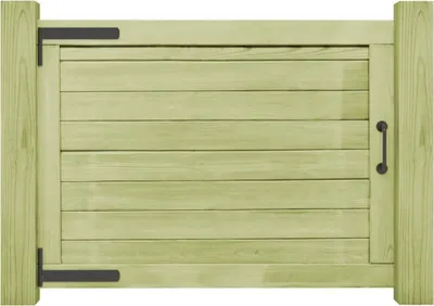 Obrázok produktu pre vidaXL Záhradná brána Impregnovaná borovica 75x100 cm