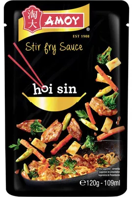 Produktbild von Amoy Hoi Sin Wok-Sauce 120 ml – Würzige, vielseitige asiatische Sauce