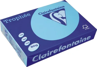Produktbild von Clairefontaine Trophee A4, A4 (210×297 mm), Blau, Universal