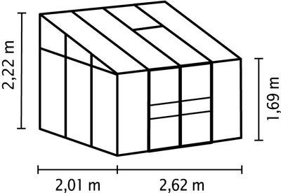 Produktbild von Ida 5200 HKP 6mm, anthrazit