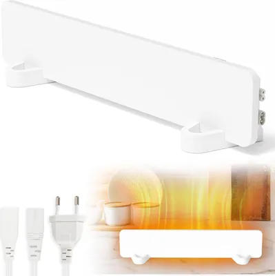 Produktbild von ISOISL Infrarot-Heizpaneel 50 W, IP44, Wand- und Standmontage, Weiß