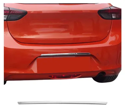 Image de Baguette de pare-chocs arrière pour Renault Talisman 2016-2021 Acier inoxydable, Image générée par une IA