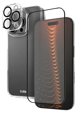 Obrázok produktu pre SBS TEKITD3OIP1661P, Ochranný obal, Apple, iPhone 16 Pro, 16 cm (6.3"), Čierna, Priehľadná