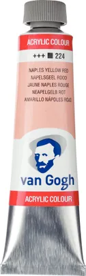 Immagine prodotto di Van Gogh acrilico tubo 40 ml Napoli giallo rosso 224