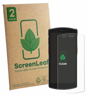 Produktbild von 2x ScreenLeaf Schutzfolie für Urovo CT58S Displayschutz Display Schutz Folie Klar Transparent