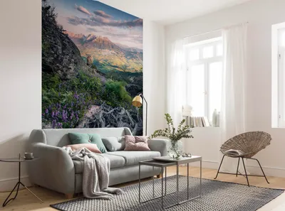 Produktbild von Komar Vlies Fototapete "Flowering Tales" - Größe: 200 x 280 cm (Breite x Höhe) - 4 Bahnen