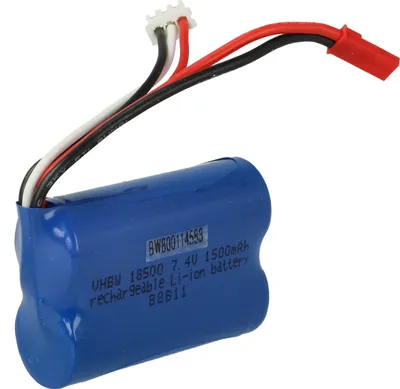Produktbild von vhbw Akku kompatibel mit Revell Cardinal 24061 RC Helikopter Drohne Multicopter Quadrocopter (1500 mAh, 7,4 V, Li-Ion)