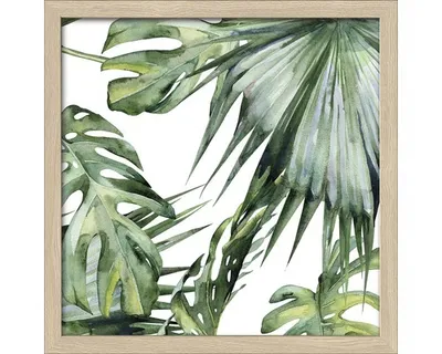 Produktbild von Gerahmtes Bild Jungle 27,5x27,5 cm