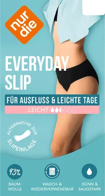 Produktbild von NUR DIE Hygienewäsche Everyday Slip schwarz 40-42