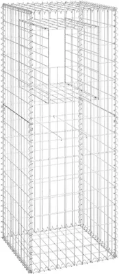 Obrázek produktu pro vidaXL Gabionový sloup 50x50x140 cm Železo