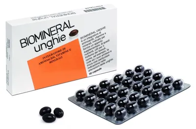 Immagine prodotto di Biomineral Unghie 30 Capsule