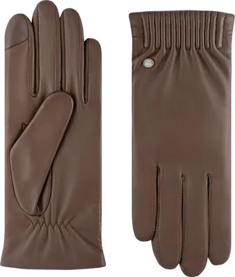 Roeckl Lederhandschuhe Arizona Touch mit Touch-Screen-Tip in braun