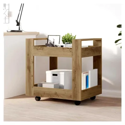 Produktbild von Schreibtischwagen Artisan-Eiche 60 x 45 x 60 cm Holzwerkstoff
