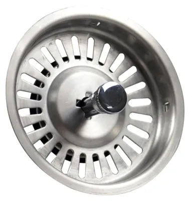 Produktbild von Abflusssieb für Küchenwaschbecken, aus Edelstahl, 92 mm