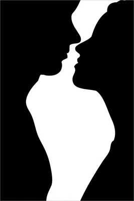 Produktbild von Wallario selbstklebendes Poster - Mann und Frau, Größe: 61 x 91,50 cm