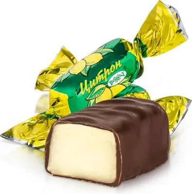 Produktbild von Schokokonfekt - Zitron, in kakaohaltiger Fettglasur, 300 g