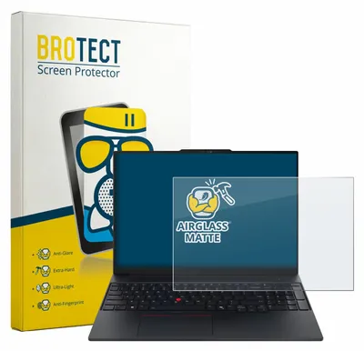 Produktbild von BROTECT Entspiegelungs Schutzglas für Lenovo ThinkPad E16 Gen 4 Schutzfolie Panzer Folie Glas Display Schutz matt