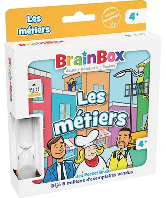 Image de BrainBoxGames BrainBox Pocket : Les Métiers - Jeu de cartes