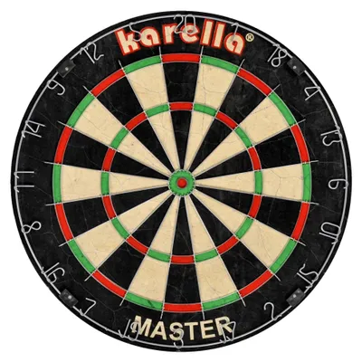 Produktbild von Dartboard Karella Master - klassisches Dartboard aus Sisalfasern