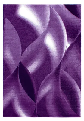 Image de Plus Scala tapis poils ras rectangle 240x340cm lilas