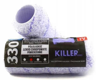 Produktbild von BLUE DOLPHIN Farbroller, KILLER-Serie, 330, 178 mm Breite, 13 mm Florlänge