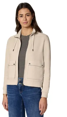 Produktbild von Street One Struktumix Jacke Baumwolle beige 38