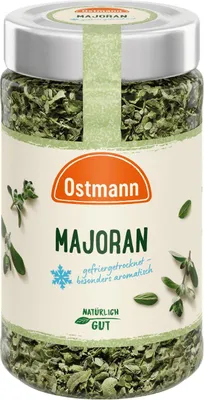 Obrázek produktu pro Ostmann majoránka sušená mrazem pikantně-ostrá příchuť balení 12g