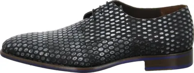 Produktbild von Floris van Bommel Elegante Schnürschuhe Floris Dressed Silver Print Herren 353238323433 Silber 42 EU