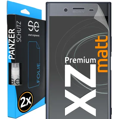 Produktbild von 2x se® 3D Schutzfolie (entspiegelt) Sony Xperia XZ Premium