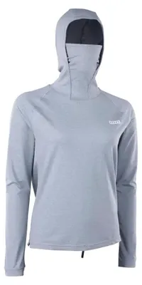 Productafbeelding van ION Storm Pro LS dames neopreen shirt, grijs gemêleerd, maat 40/L, inclusief verstelbare banden