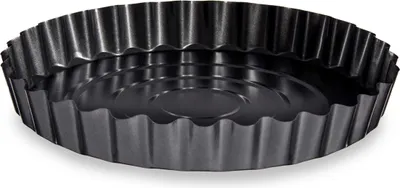 Image de Moule à tarte rond Ø 28 cm, en acier au carbone