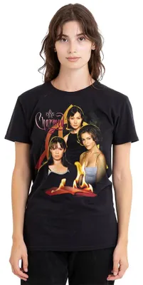 Produktbild von Charmed Original Three Damen T-Shirt, Schwarz, S