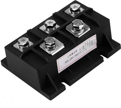Image de Redresseur,Pont redresseur,Pont redresseur triphasé,Pont redresseur MDS200A,Module redresseur triphasé