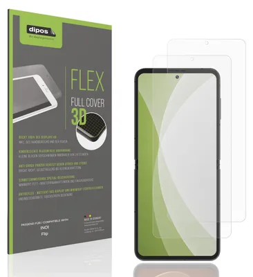 Image de 2x Full Cover mat Film pour INOI Flip Film de protection ecrán