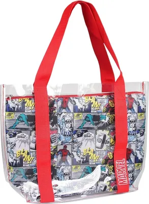 Image de Marvel - Sac de transport transparent CD417 (taille unique) (coloré)
