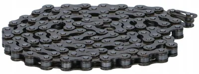 Zdjęcie produktu dla Łańcuch rowerowy 112 ogniw, 1-rzędowy – 12,7 x 3,2 mm, wytrzymały łańcuch do rowerów jednobiegowych i miejskich