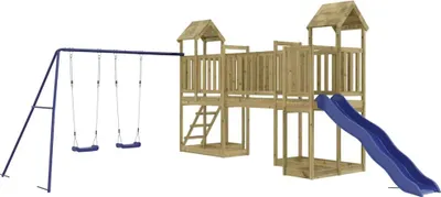 Produktbild von vidaXL Spielturm Imprägniertes Kiefernholz